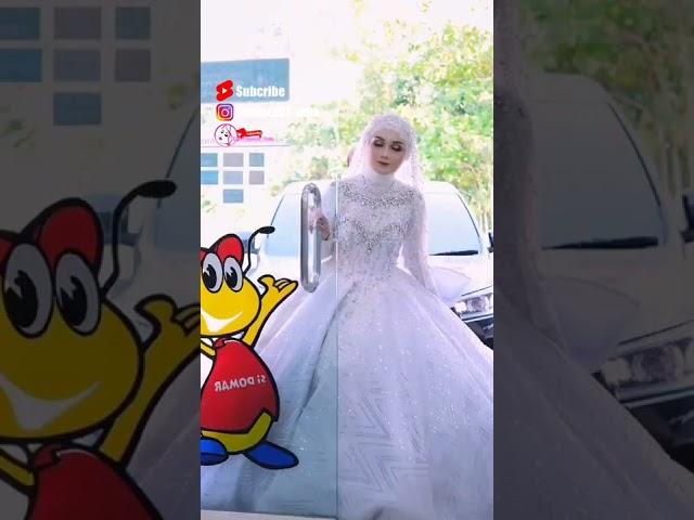 PENGANTIN BELANJA DI INDOMART #makeuppengantin #indomaret  #shorts