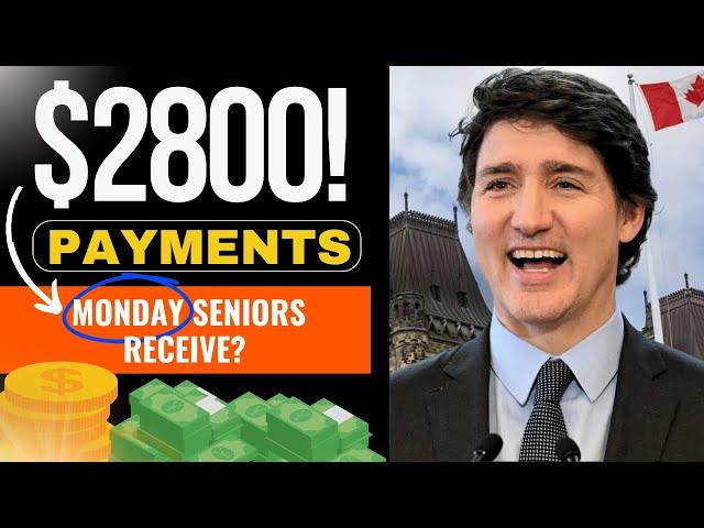 Monday Surprise for Seniors! $2800 Direct Deposit Announced by CRA for All Canada Retirees?