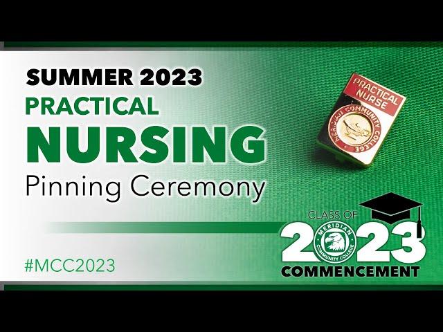 MCC: 2023 Summer LPN Pinning Ceremony