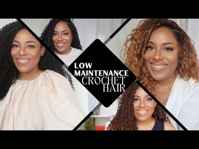 LOW MAINTENANCE CROCHET HAIR OPTIONS AND TYPES| LIA LAVON