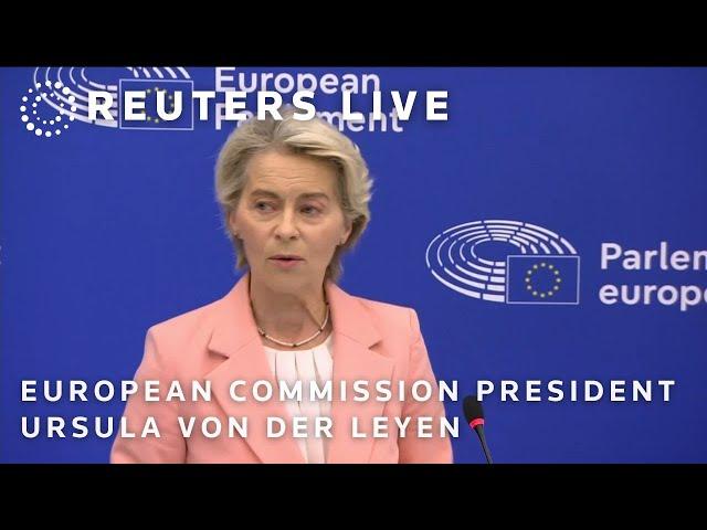 LIVE: European Commission President Ursula von der Leyen announces new composition of the EU's ex…