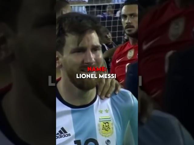 Players who killed people  #shorts #sad #messi