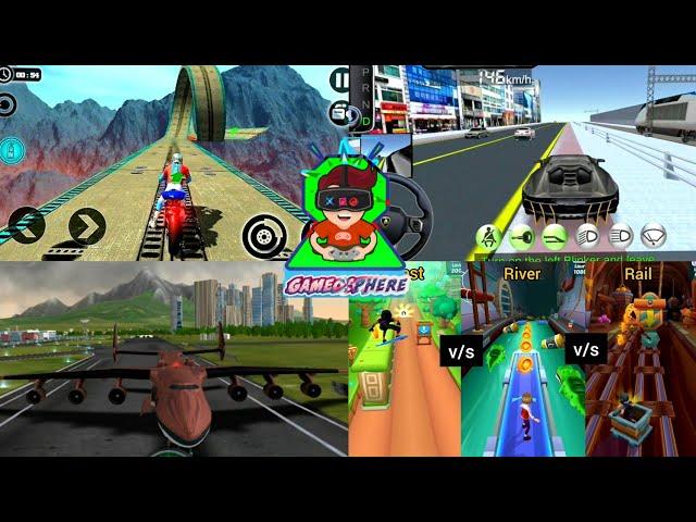 Gameosphere Games Trailer - Best Android/iOS - Car simulator, Bike,Truck,Bus,Airplane & Kidsgame!