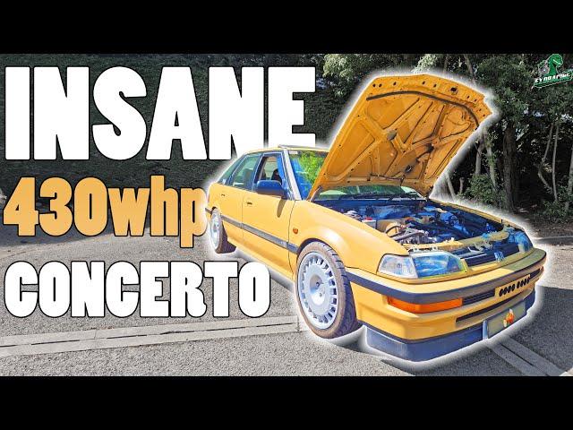 Scotts INSANE 430whp K24 Turbo Honda Concerto