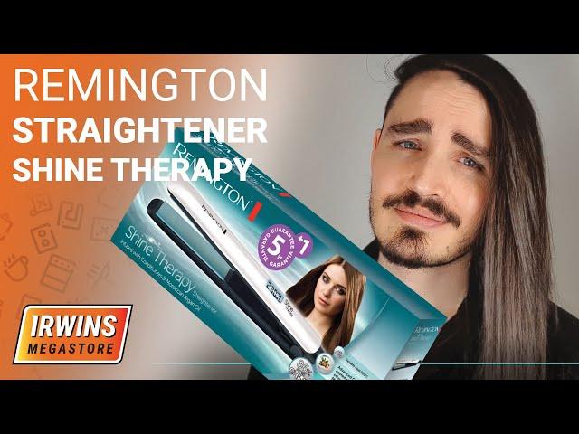 Testing out the Remington Shine Therapy Straightener | Amazing low cost hair straightener | S8500