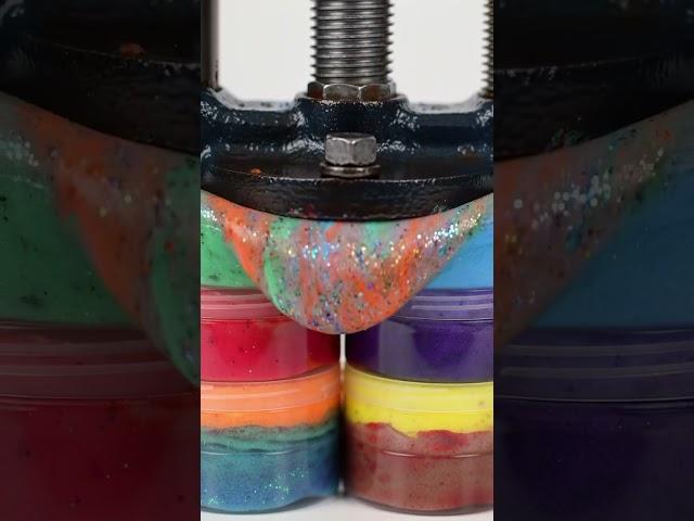 Slime Volcano vs Hydraulic Press! 勞 ASMR Explosion
