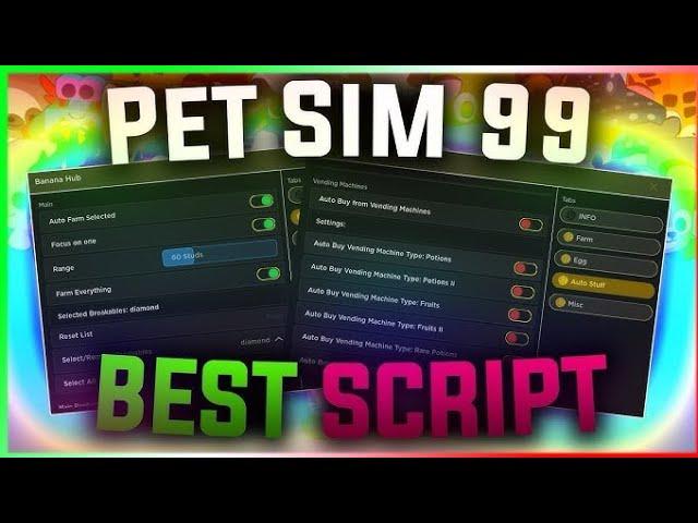 Roblox pet simulator 99 op script huge duper and gem duper