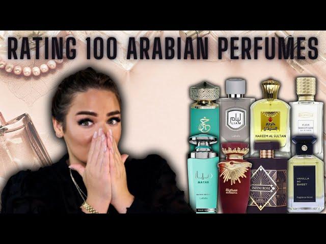 RATING MY ENTIRE ARABIAN PERFUME COLLECTION (+100 SCENTS!) PART 1 | PERFUME REVIEW | Paulina Schar