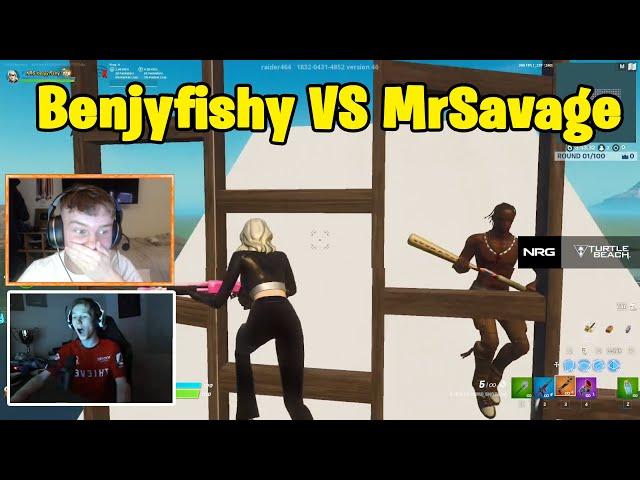 Benjyfishy VS MrSavage 1v1 Buildfights!