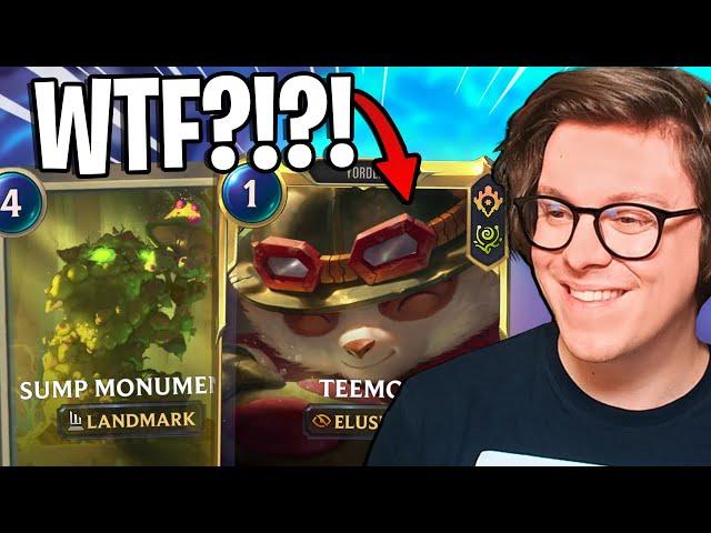 TEEMO IS ABSURD... Go Invulnerable with Sump Monument?! - Legends of Runeterra