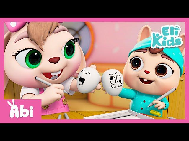 Humpty Dumpty | Egg Painting | Eli Kids Songs & Nursery Rhymes