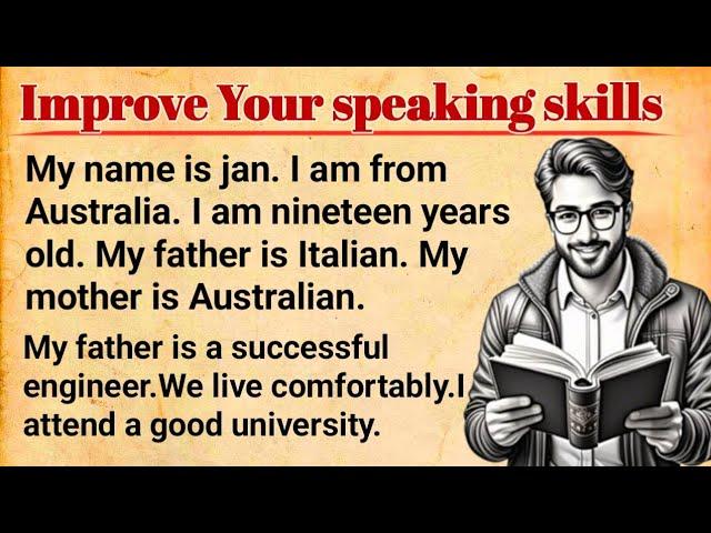 How to learn English speaking skills | How to Improve Your Listening skills |Graded Reader