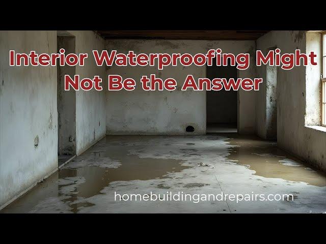 Watch This Video Before Applying Interior Basement Waterproofing - Why Interior Fixes Can Fail