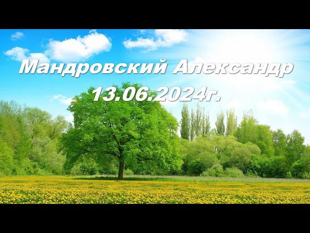 Мандровский Александр 13.06.2024г.