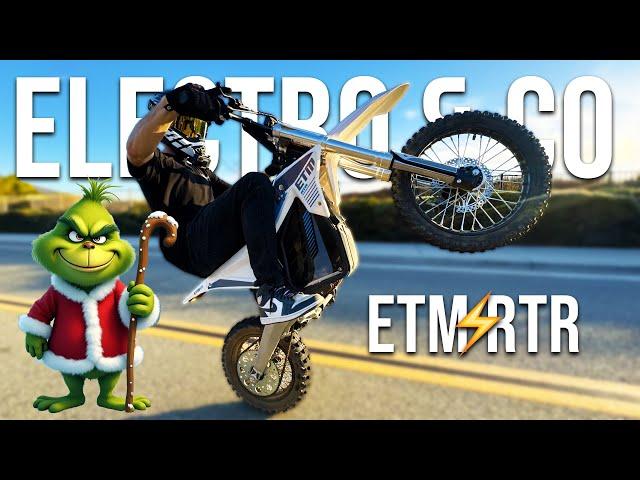 I Got a New Dirtbike for Christmas!️| Electro&Co ETM RTR