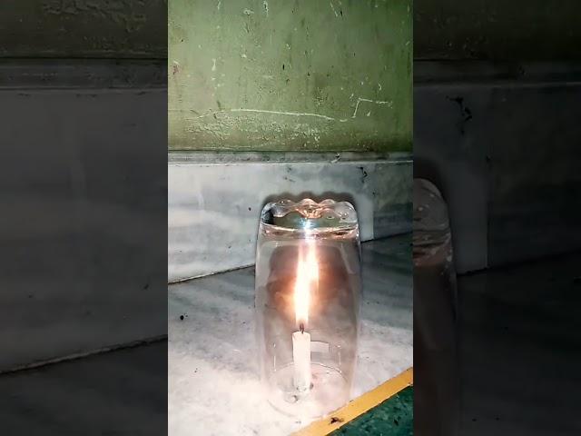 #experiment //#science //#unbelievable //#candle //#viral //#shorts