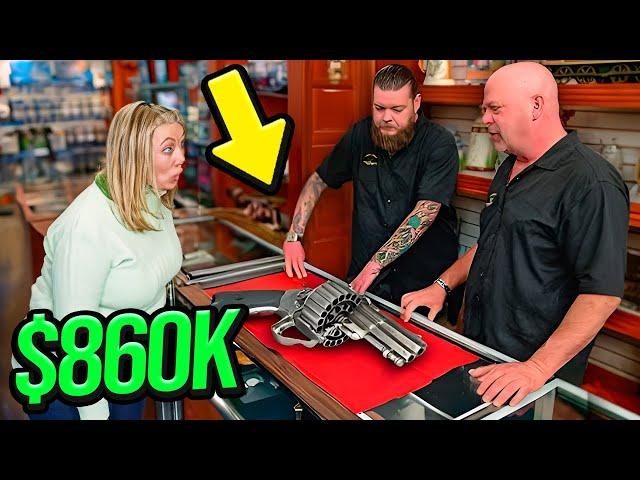 RARE EXPENSIVE GUNS On Pawn Stars!