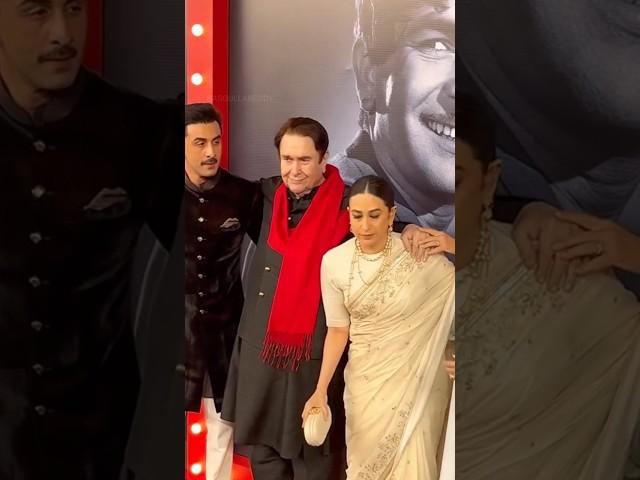 Ranbir Kapoor Randhir Kapoor Karishma Kapoor Babita Kapoor Raj Kapoor 100th Birth Anniversary