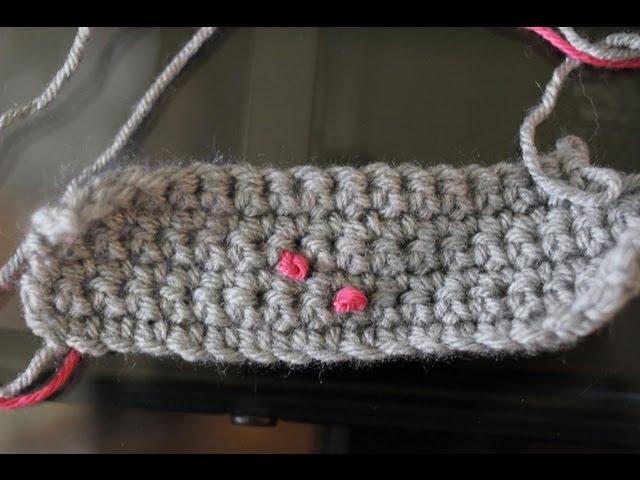 French Knots On Crochet