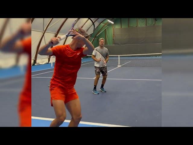 Dino Prizmic's intense strikes and drills (19 years old | ATP No 351)