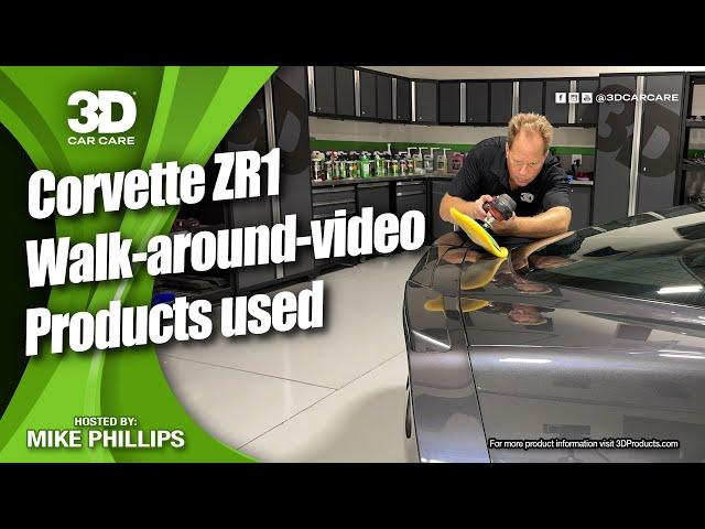 NEW 3D Graphene Infused Ceramic Coating - 2010 ZR1 Corvette!
