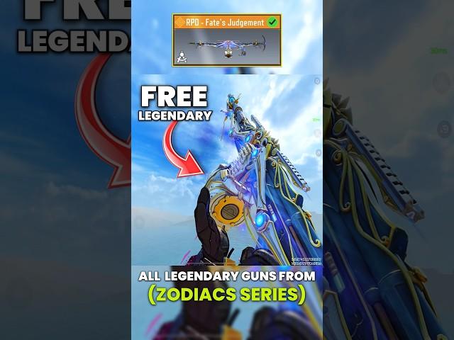 All Legendary guns from Zodiacs Series in CODM