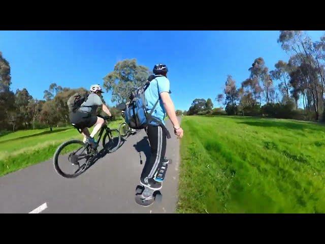 eskate Koonung Creek Trail to Mullum Mullum Trail