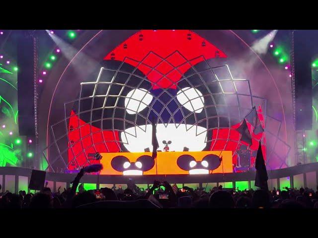 Deadmau5 (Drone catch and release) @ EDC Las Vegas 2024 cosmicMEADOW 4K HDR @ 60fps - 2160p60