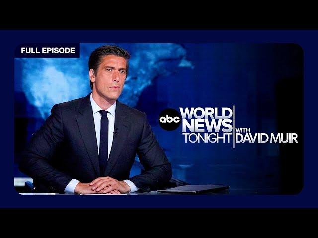 ABC World News Tonight with David Muir Full Broadcast - July 29, 2024