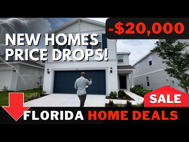 Inside 3 New Construction Homes For Sale in Florida As Builders Discount Prices in 2024!