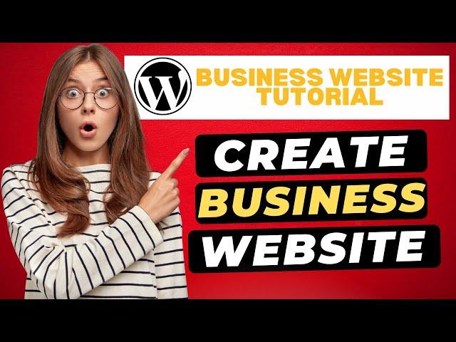 WordPress Business Website Tutorial (2024)  Perfect For ANY Business!