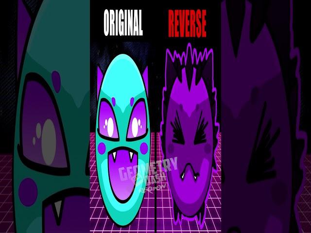 CUSTOM NEW FIRE IN THE HOLE but it's REVERSE #geometrydash #gd #memes #funny #animation