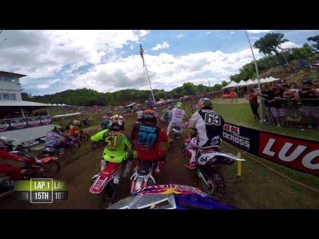 GoPro: James Stewart Moto 1 - Millville MX Lucas Oil Pro Motocross Championship 2016