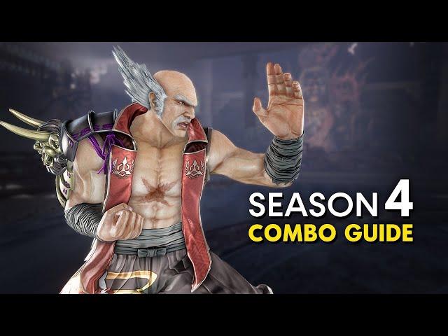 TEKKEN 7 | Heihachi Mishima Combo Guide (Season 4)