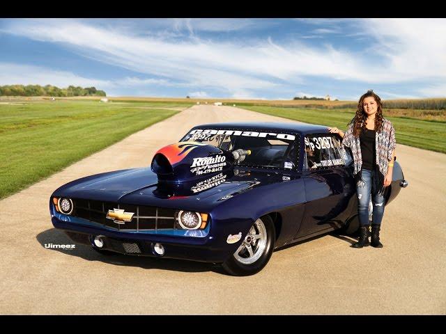 16 YR OLD TAYLOR HANUS~JLV RACING~ '69 CAMARO~ 2014 REVIEW