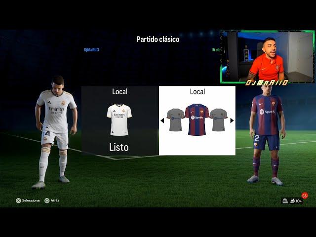 FC 24 | PRIMER GAMEPLAY FC 24 (REAL MADRID vs BARCELONA) NUEVOS COMENTARISTAS - DjMaRiiO