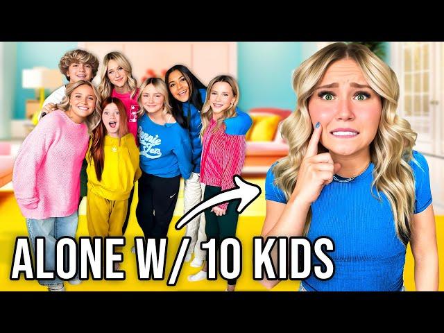 TEEN ALONE WiTH 10 SiBLiNGS FOR A WEEK!!  