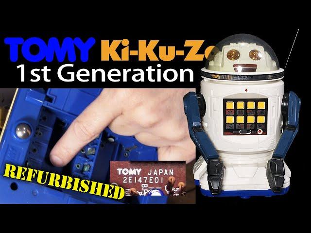 Reviving Retro Robots: Restoring the TOMY KiKuZo Toy Robot!