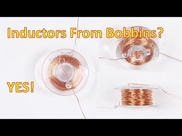 Crystal Radio--Cheap & Easy Inductor From Sewing Machine Bobbin