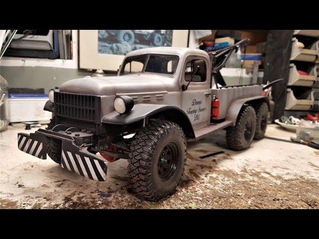 RC AXIAL SCX10 Dodge Towtruck build off