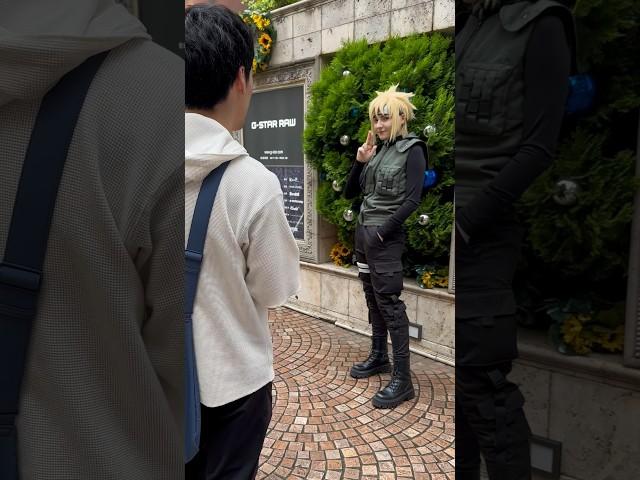 Random Japan Footage as Minato - #anime #naruto #cosplay #minato