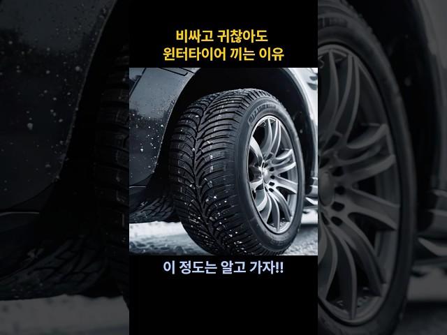 귀찮아도 윈터타이어 교체해야 하는 이유 3가지
