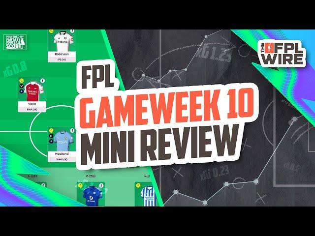 FPL Gameweek 10 Review | The FPL Wire | Fantasy Premier League Tips 2024/25