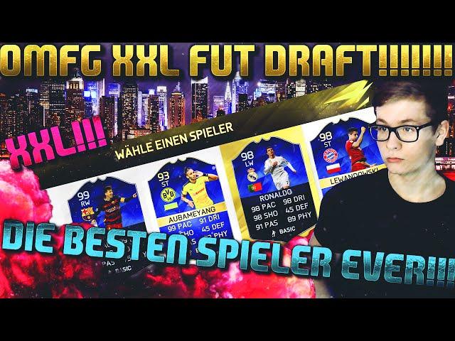 FIFA 16: XXL FUT DRAFT (DEUTSCH) - FIFA 16 ULTIMATE TEAM - FUT DRAFT - DIE BESTEN SPIELER EVER!!!