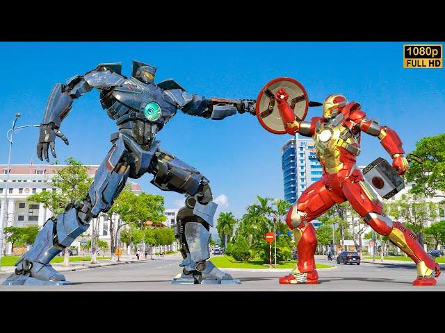 Avengers #2024 - Iron Man vs Gipsy Danger Full Fight Scene | Paramount Pictures [HD]