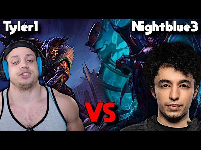 Tyler1 Meets Nightblue3 in SoloQ | League of Legends