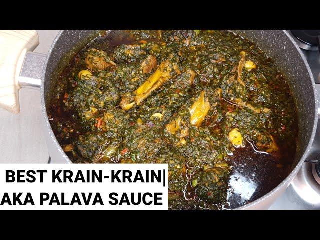 Cook With Me Sierra Leone Krain-Krain Sauce !