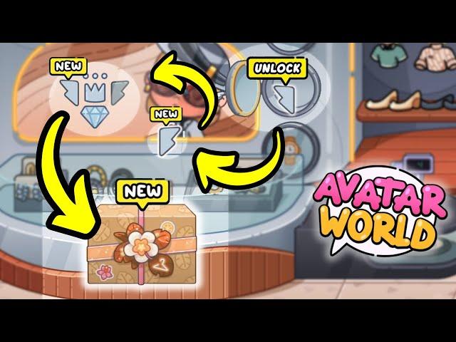 UNLOCK IT!  37 NEW AMAZING SECRETS IN AVATAR WORLD  PAZU