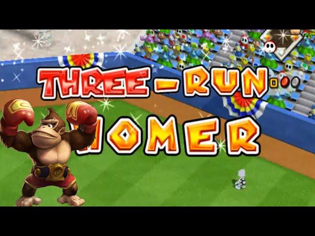 Donkey Kong Three Run Homer