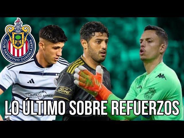 LO ÚLTIMO sobre refuerzos de chivas / rumores chivas / chivas 2023